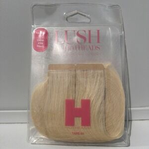 Hotheads Tape In Extensions LUSH Originals 26" 20 Pieces Pearl #80 Blonde NEW